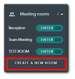 Add a Meeting or User Room 5