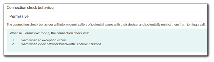 Configure the Call Quality Test and Parameter Settings for Patients 3