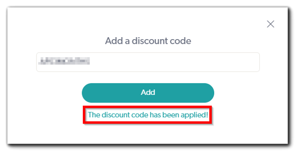 How to Apply a Discount Code 3
