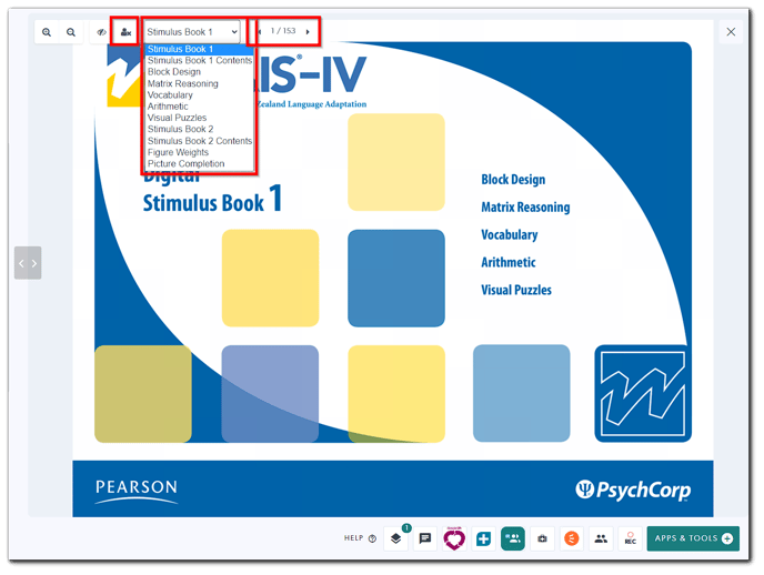 How to Install and Use the Pearson Wais-IV A&NZ Stimulus Book on Coviu 2-2