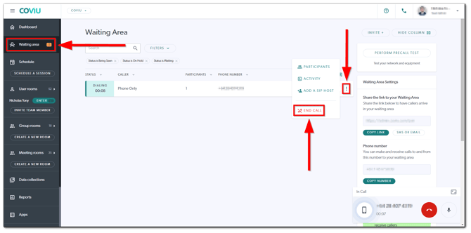 How to Use Coviu Phone 11-1