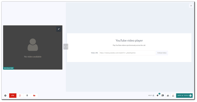 How to Use the In-Call YouTube Video Player 2-1