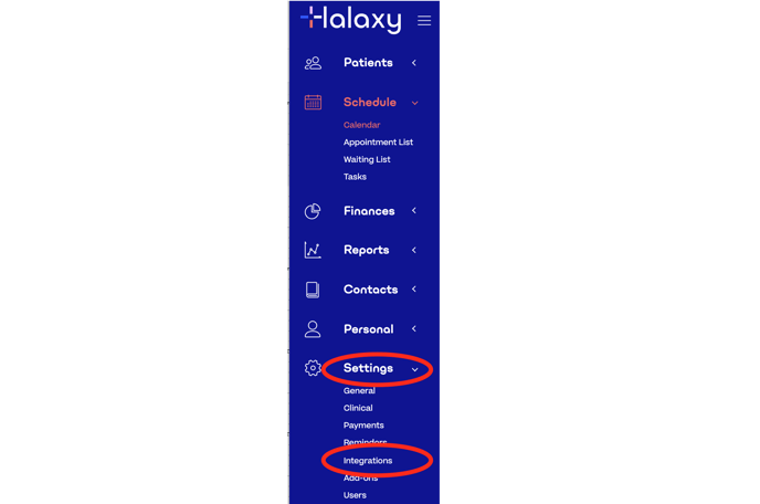 Halaxy Menu Bar