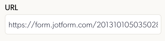Form URL