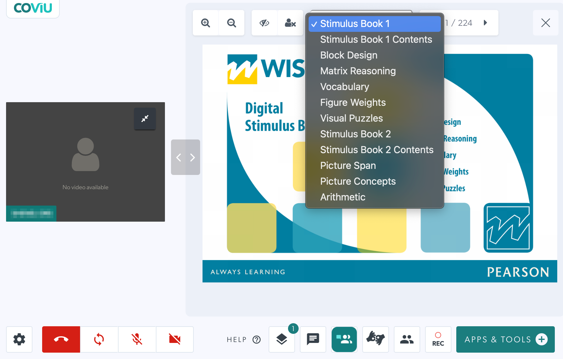 How To Install And Use Pearson Assessments In Coviu