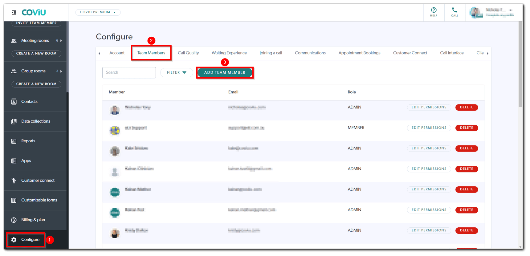 How to Add User Rooms or Meeting Rooms