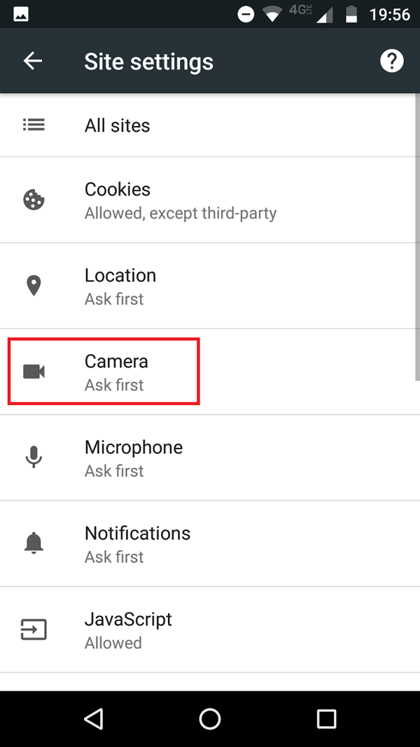 My Camera is Blocked