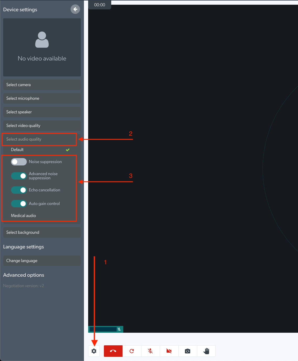 How to Change Your Video Call’s Audio Quality