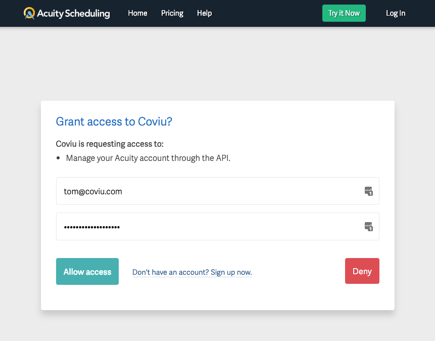 Coviu Acutiy Access Grant