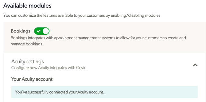 Coviu Acuity Connection Success