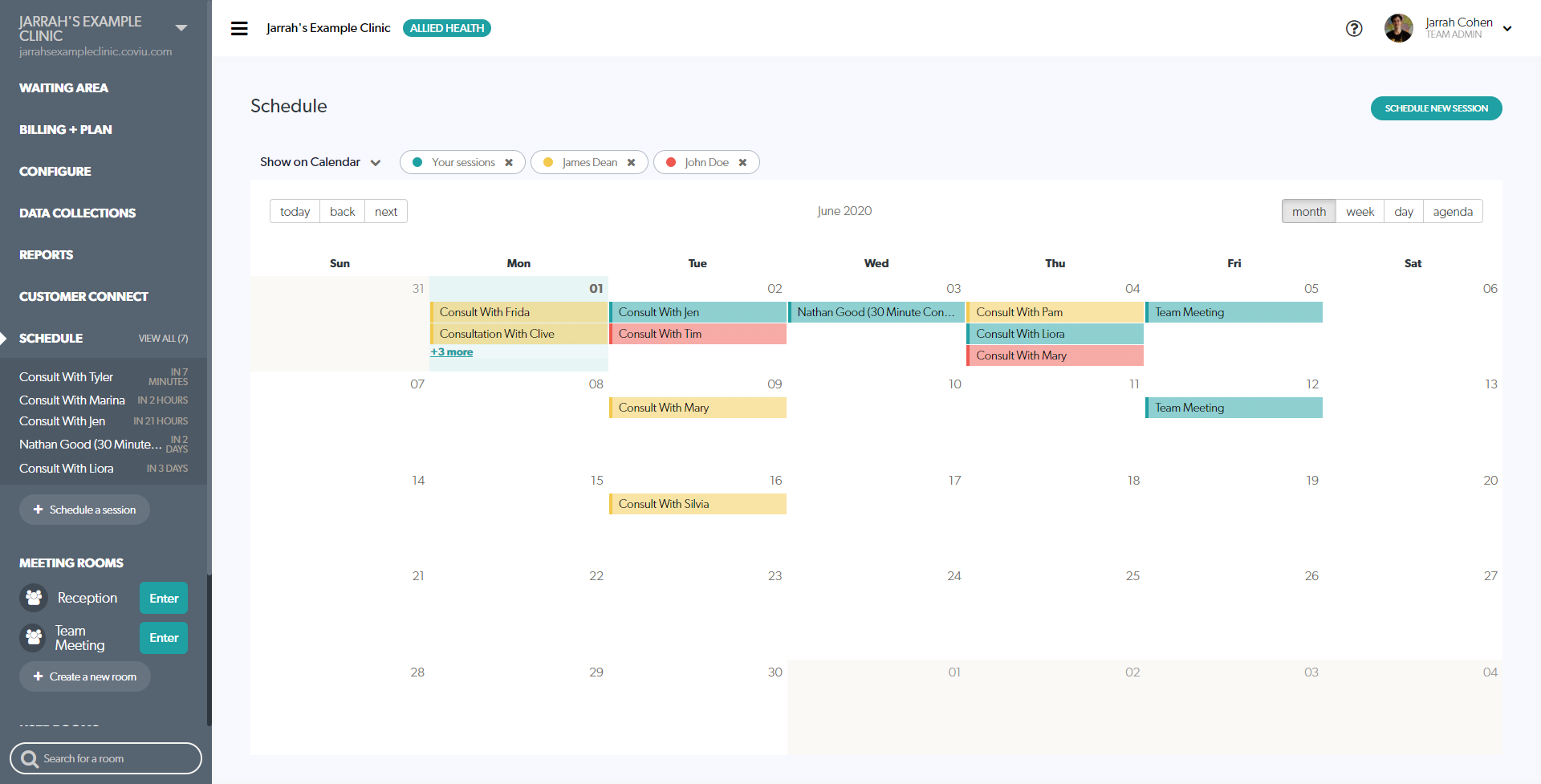 Calendar Appoitments View