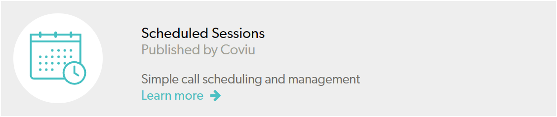 Scheduled Sessions Addon